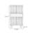 Modern Walnut Solid Wood Accent Cabinet