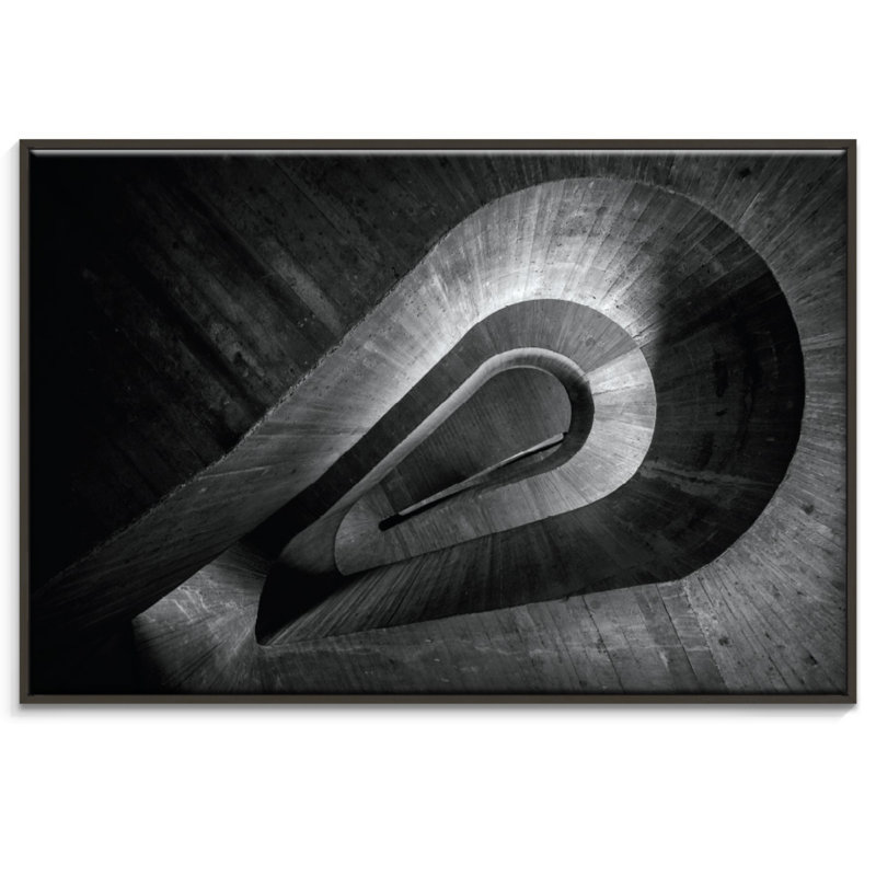 Print on Canvas, Black, 102cm H x 152cm W