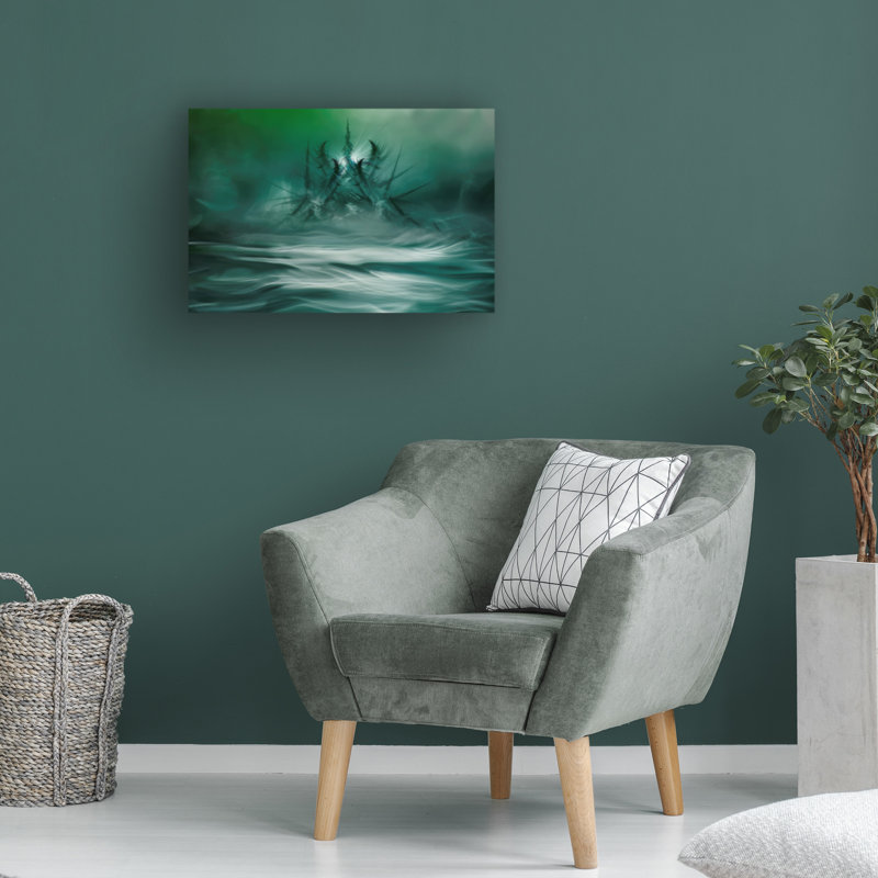 Art sur toile Willy Marthinussen Northern Fantasy, H 12 po x l 19 po