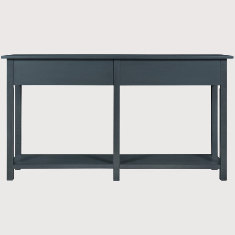 Console de table d'entrée Trissa, Blanc ivoire