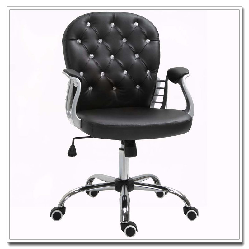 Fauteuil de bureau Vinsetto, Noir