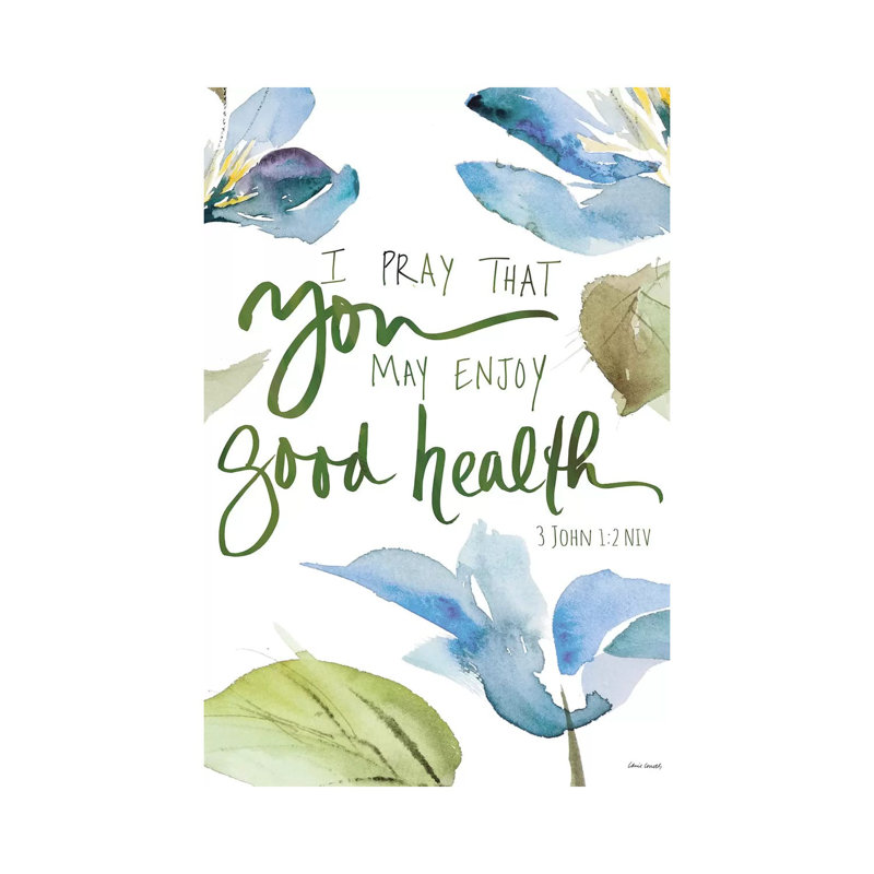 Good Health Geraniums by Lanie Loreth - Wrapped Canvas Print, 20.32 cm H x 30.48 cm W
