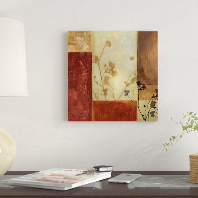 «Raku», reproduction d'impression sur toile, H 12 po x l 12 po x P 1,5 po, Pas de tapis, Toile tendue