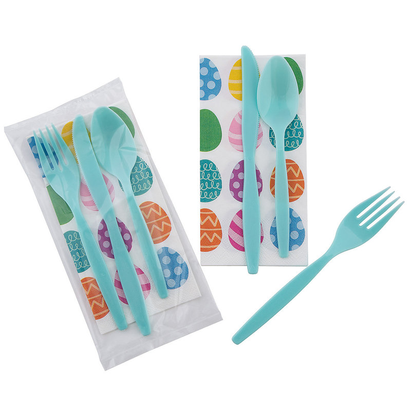 Disposable Easter Flatware Set
