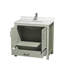 Sheffield 36" Freestanding Single Bathroom Vanity with Quartz Top-694554678-694554679-694594335