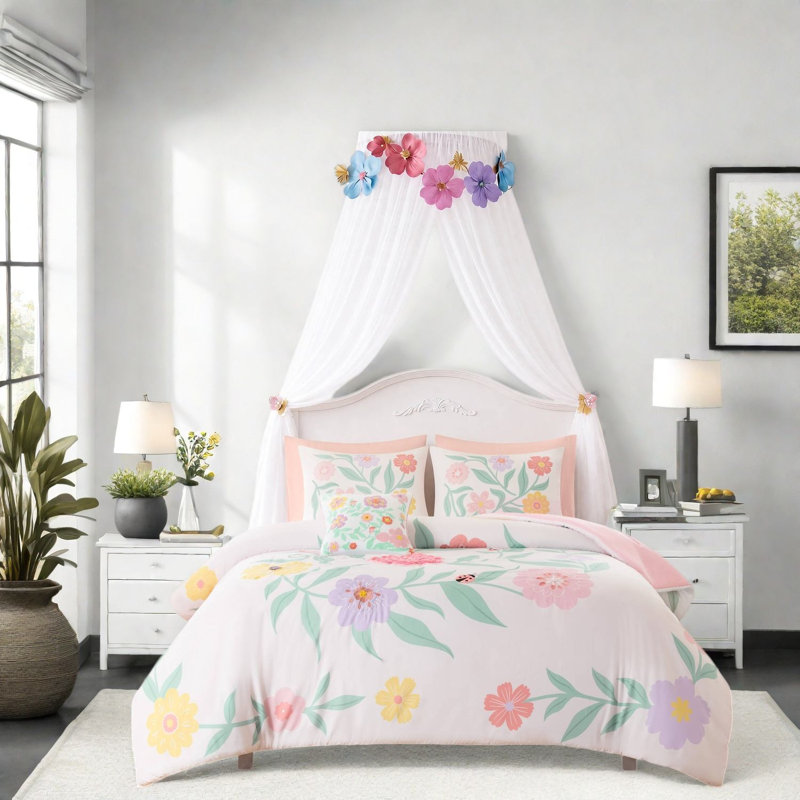 Floral Comforter Set