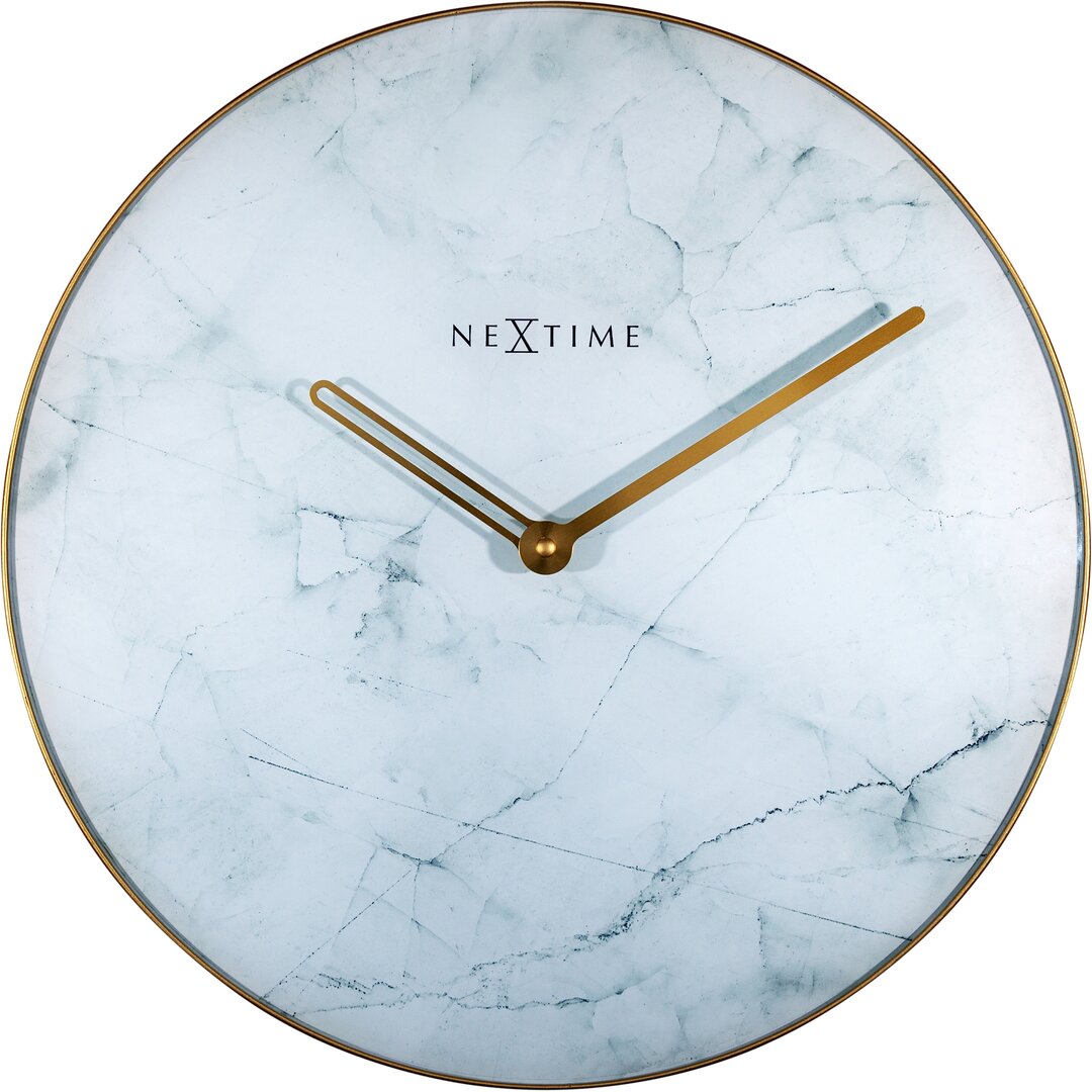 Analoge Wanduhr Marble 40 cm Geräuschlos