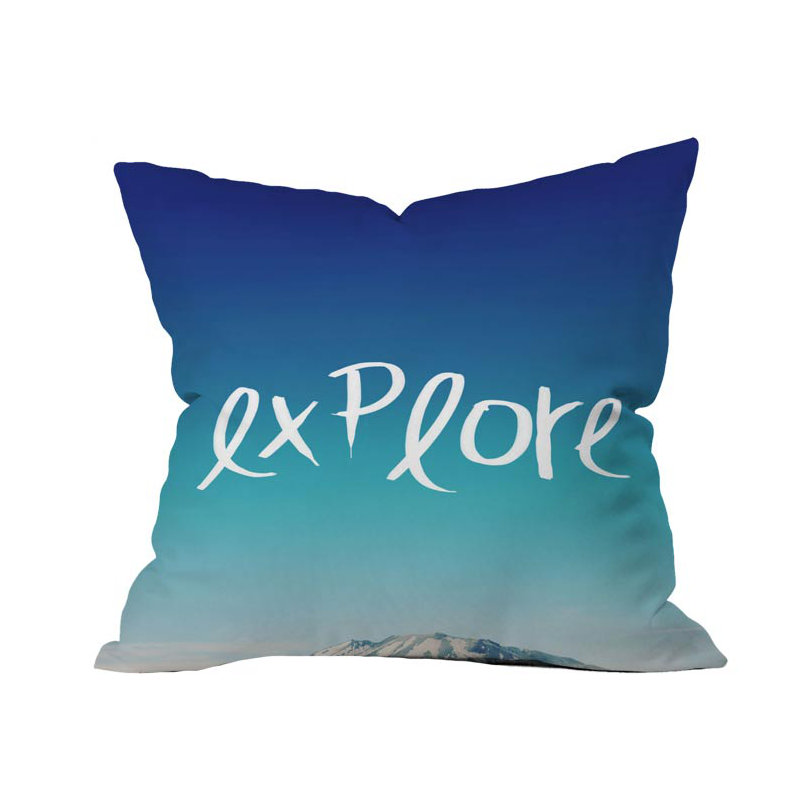 Coussin décoratif d’extérieur explore