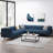 Upholstered L-Shaped Sectional Symmetrical-604184205