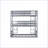Twin Over Twin Over Twin Solid Rubber Wood Detachable Bunk Bed - No Box Spring Needed, Gray