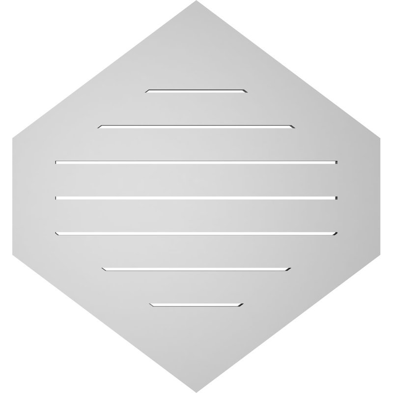 Pente verticale verticale en uréthane 9 pi, H 1 po x l 30 po x L 32 po