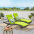 Ensemble de chaises longues inclinables 79,25 po Blaise