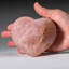 Rose Quartz Heart Cloche (0.99 Lbs)-479580647