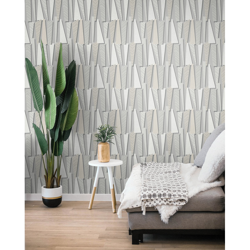 Rouleau de papier peint lisse L 33 pi x l 20,9 po Reyer, Pierre