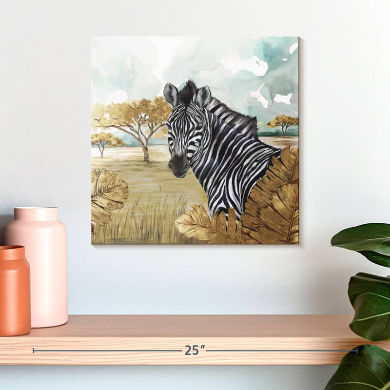 Crowle Zebras, 16" H x 16" W