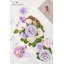 Mélange de fleurs artificielles roses mélangées, fleurs artificielles en soie rosée pour bouquets de mariage, centres de table et décoration de gâteaux-120764189