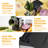 Efficient Electric Grater Multifunctional Slicer Shredder
