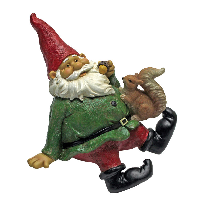 Statue de gnome de jardin Osbert