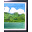 Belle peinture de paysage de la nature | Huile sur toile | Par Mansee Agarwal | Avec cadre