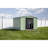 Classic Steel Storage Shed, 10X14, Sage Green-55865212-119311399
