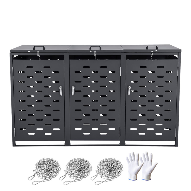 Steel Garbage Shed