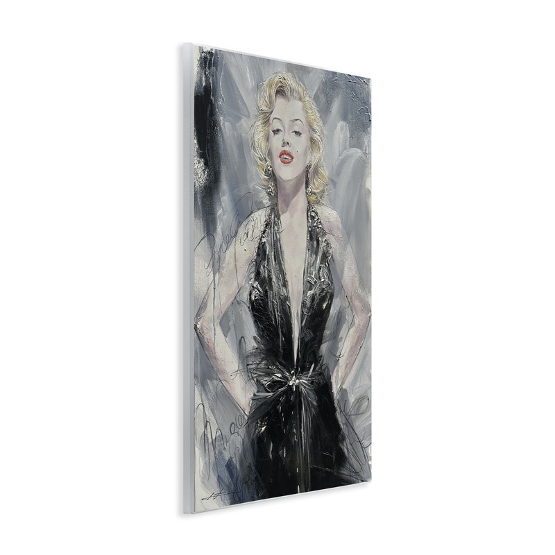 Plaque murale classique Marilyn, design par Lucille Lee, H 15 po x l 10 po