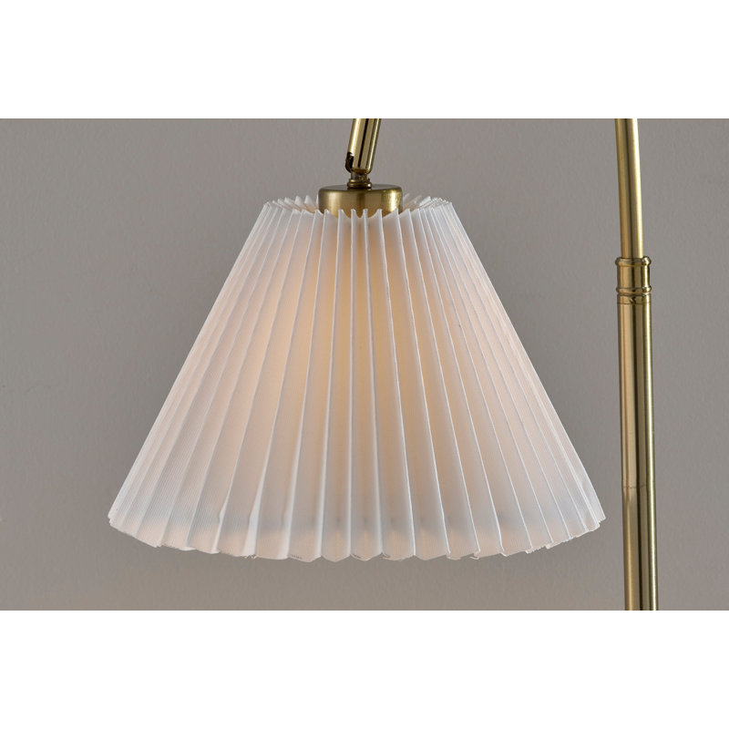 Rico Supercharger Desk Lamp- Antique Brass, Brown