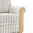 Terren 81" W Linen Striped Sofa-350112748