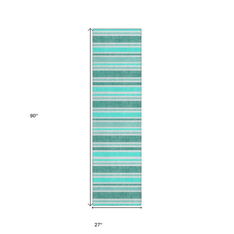 Tapis de couloir intérieur et extérieur 8 po