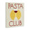 "Pasta Club with Wine", art mural par Daphne Polselli bp-847_CN