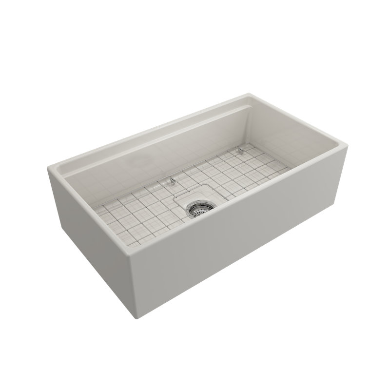 Contempo 33'' L Kitchen Sink, Biscuit