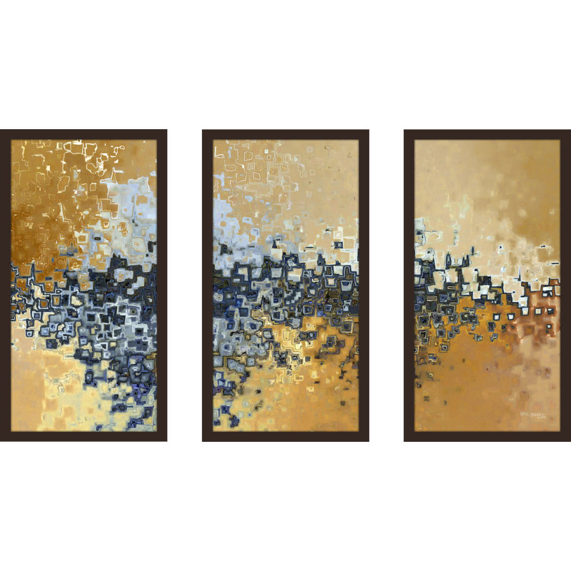 «Philippiens 1 6 Ik» par Mark Lawrence - ensemble de 3 reproductions d'impressions, H 25,5 po x l 40,5 po x P 1 po