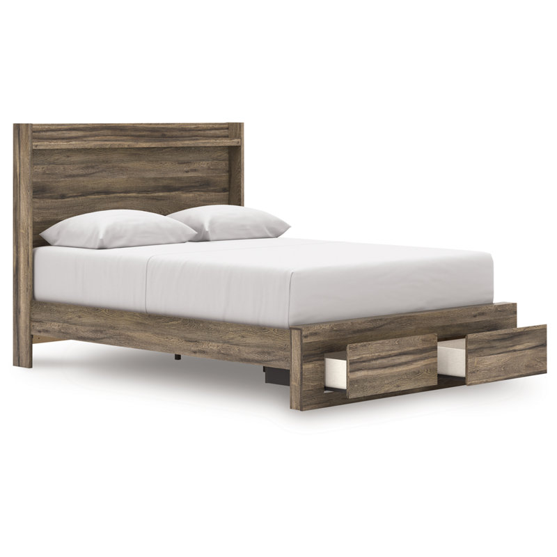 Vyvyan Queen Panel Storage Bed, Queen