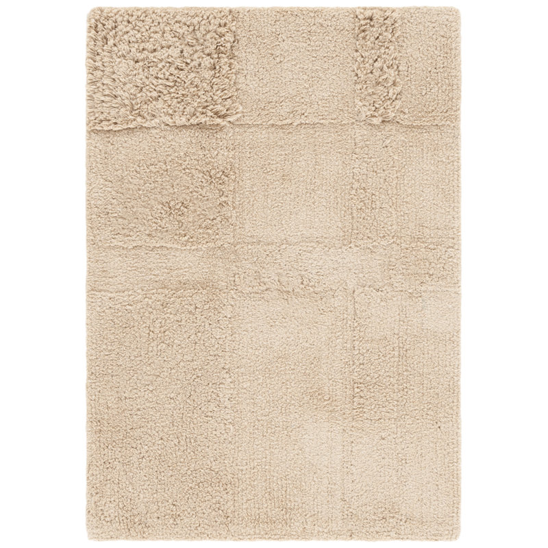 Easy Care 225 Hand Tufted Recycled Cotton Machine Washable Geometric Indoor Use Only Rug, Rectangle 3' x 5'