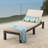 PUERTA KD CHAISE LOUNGE, DARK BROWN FRAME WITH BEIGE CUSHION-298386034