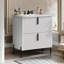 Meuble-lavabo avec lavabo en céramique Hurlburt-1651670538