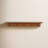 Shea Poplar Floating Shelf with Hooks-1723098286