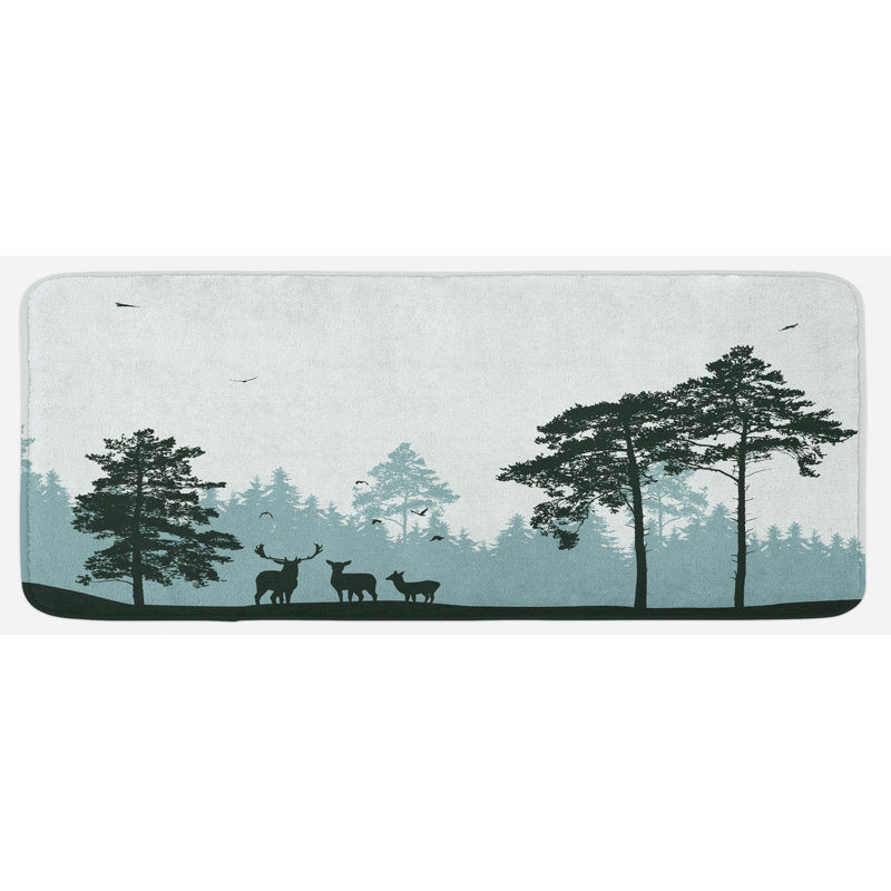 Tapis de cuisine pour la chasse cerf