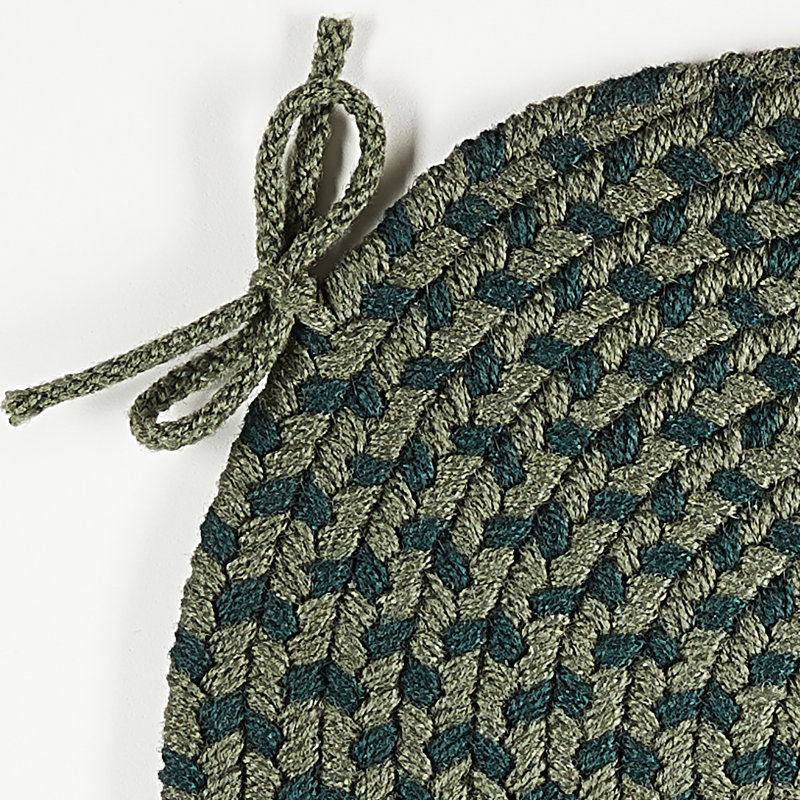 Coussin de chaise de salle à manger Bar Harbor, Vert