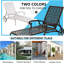 Chaise longue en aluminium coulé brun 1Pcs-961164835