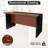 63" Modern Kitchen Island With Marble-Look Surface (Not Include Stools)