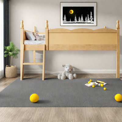 Lits peu encombrants avec rangement, mezzanine en bois, maison pour enfants moderne