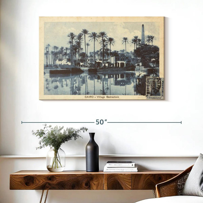 Rorry Cairo Village, 26" H x 39" W