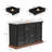 63" W Sideboard Buffet Cabinet