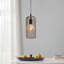 Boddie 1 - Light Black Cylinder Pendant