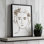 «French Garden Portrait» par Kasia Kucwaj-Tybur, reproduction d'art sur toile