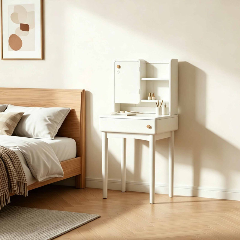 French style household narrow dressing table