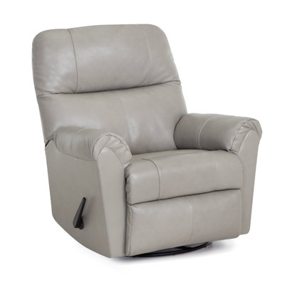 Leather Manual Recliner by Latitude Run