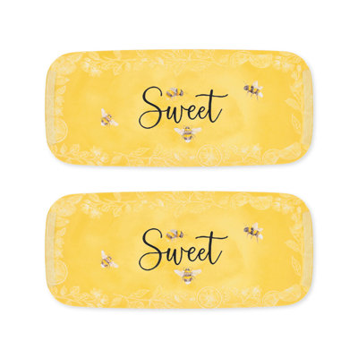 Abegayle Melamine Tray - Set of 2