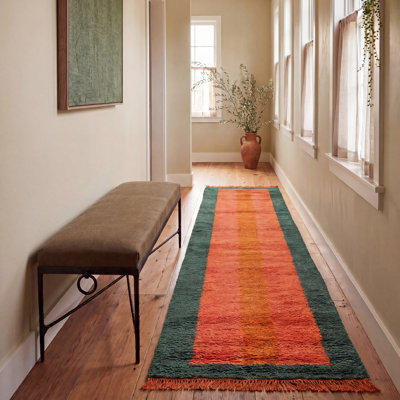 Dahl Hand-knotted Shag Wool Rug